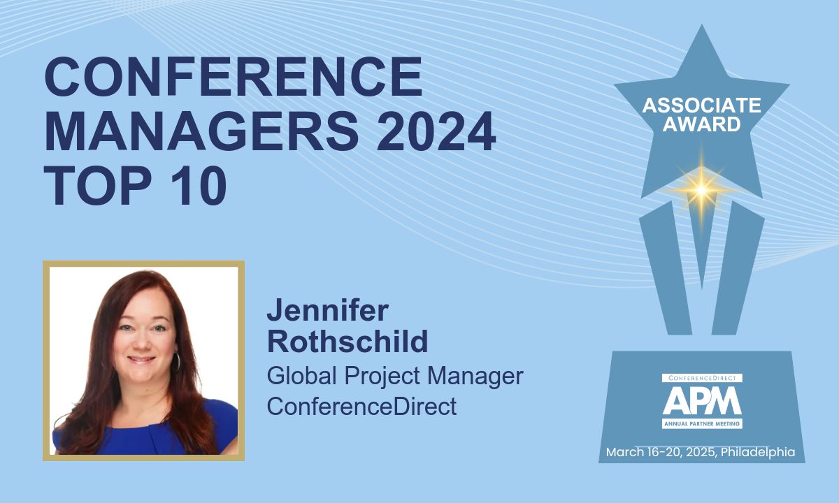 ConferenceDirect Top 10 award graphic